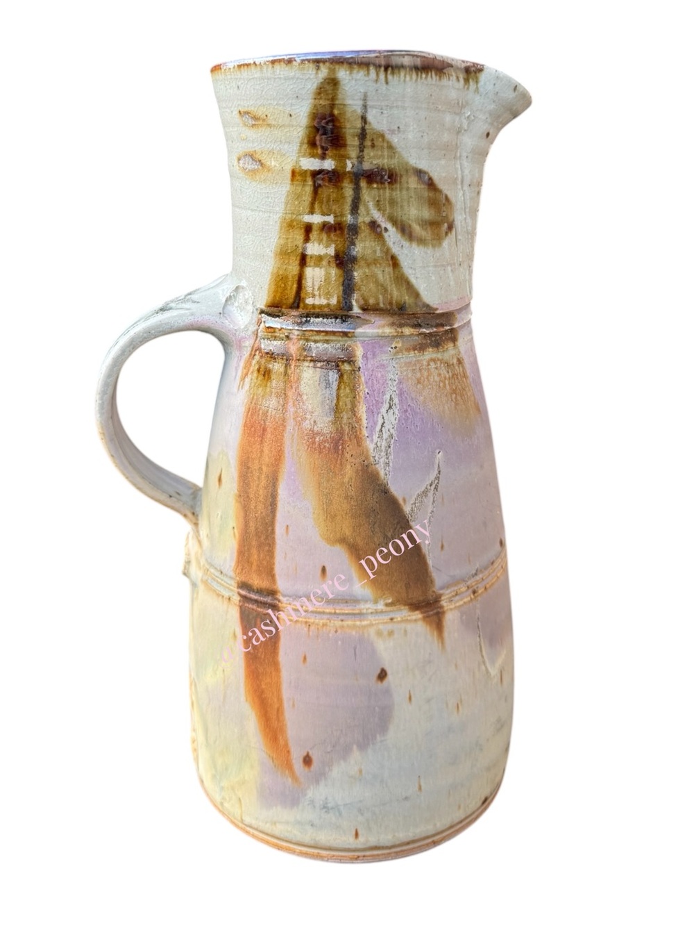 Elmer Taylor Studio Art Pottery Pitcher Stoneware Pottery